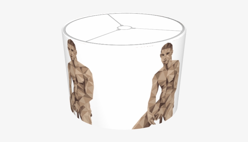Geometric Male Model - Illustration, transparent png download