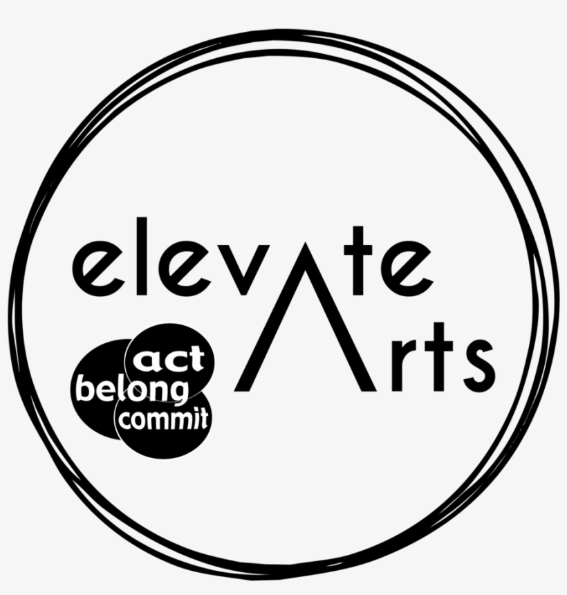 Lg Elevate Arts Circle B W No Background - Portable Network Graphics, transparent png download