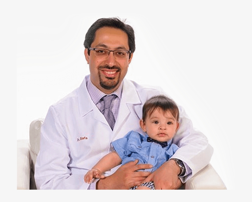 Dr With Baby - Avery Dental Center, transparent png download