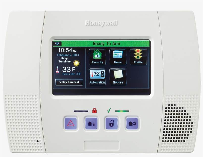 Lynx L5100 Rta Honeywell Security System, Wireless - Honeywell Lynx Touch, transparent png download