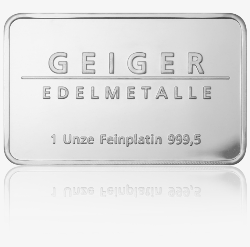 Platinum Bar 1 Oz 999,5 -schloss Güldengossa - Eye Shadow, transparent png download