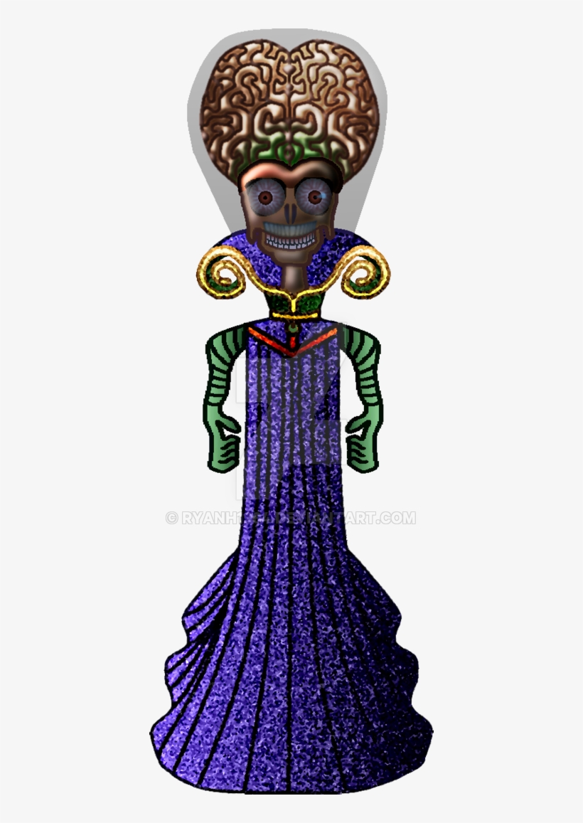 Martian Leader By Ryanh - Mars Attacks Martian Png, transparent png download
