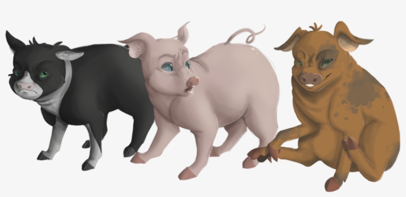 Pigs Png - Animal Farm Pig Png, transparent png download