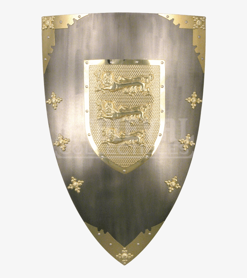 Decor Shield Of Richard The Lionheart - Shield Armour, transparent png download