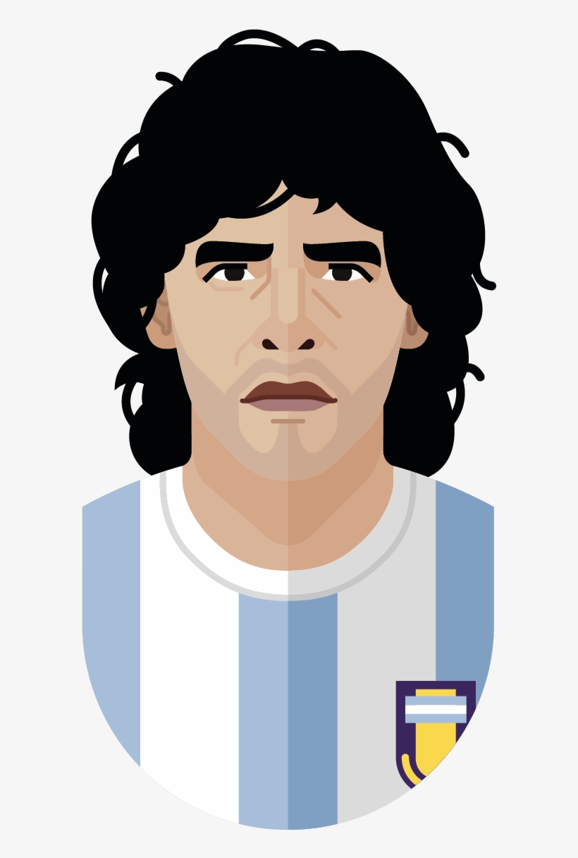 Diego Maradona Poster - Diego Maradona, transparent png download