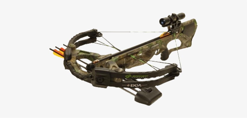 Barnett Doa Crossbow Package - Barnett Predator 375 Crossbow Carbonite, transparent png download