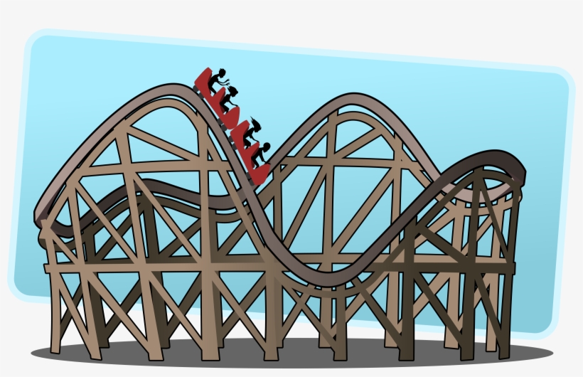 Png Image Information - Clipart Rollercoaster, transparent png download