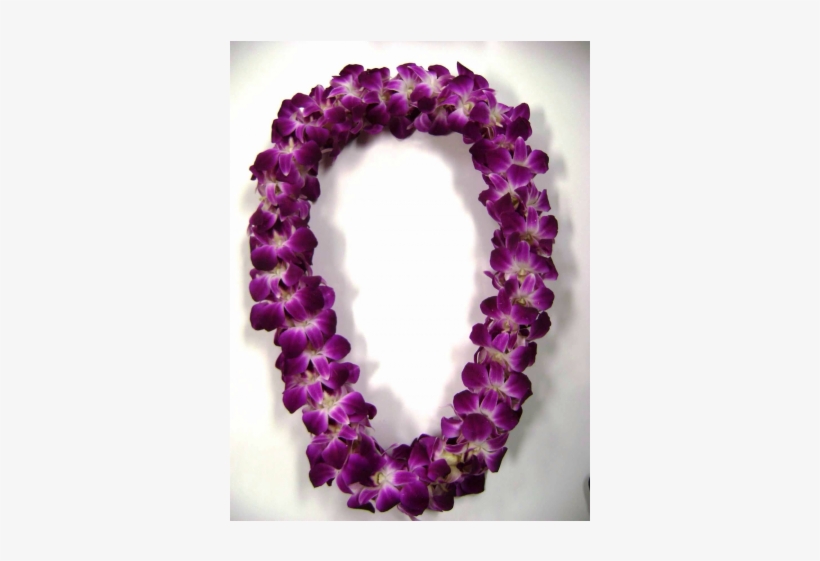 Lavender Dendrobium Orchid Lei - Mumbai, transparent png download