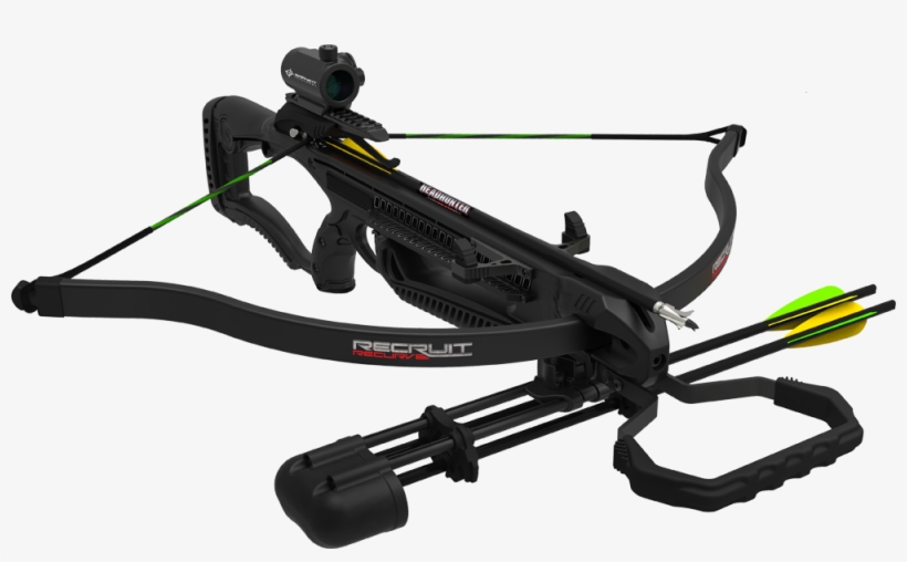 Are Finger Reminders And A Pass-through Foregrip So - Barnett Crossbow Recurve, transparent png download