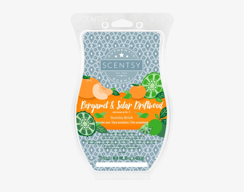 Bergamot And Solar Driftwood Scentsy Brick - Bergamot And Solar Driftwood Scentsy, transparent png download