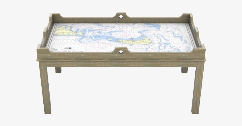 Fenwick Chart Table Driftwood - Plastic Lumber, transparent png download