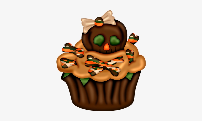 Cupcake Png, Cupcake Clipart, Cupcake Images, Art Cupcakes, - Halloween, transparent png download