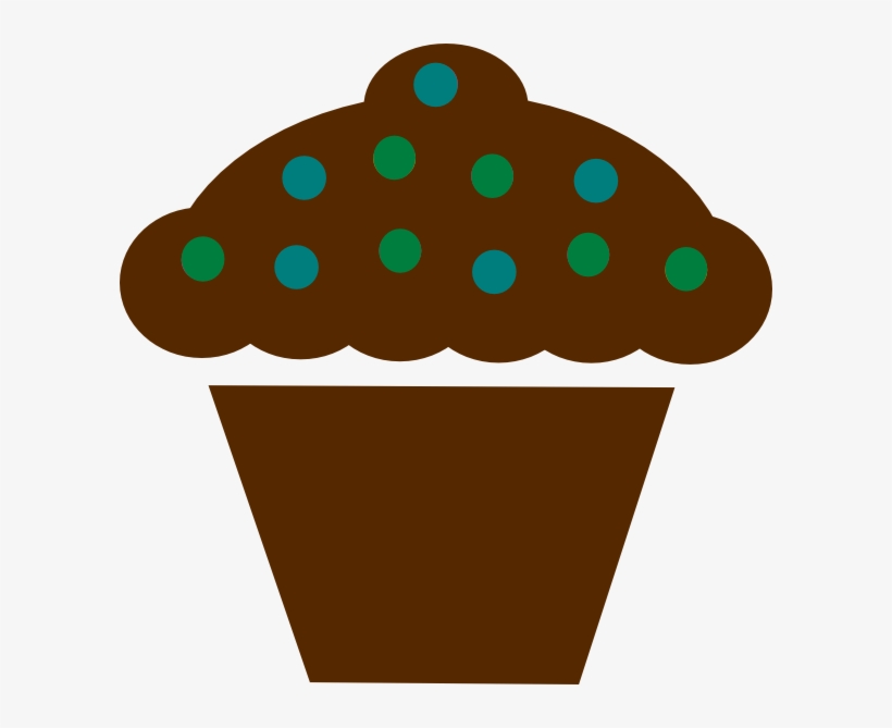 Polka Dot Cupcake Clipart Png For Web, transparent png download
