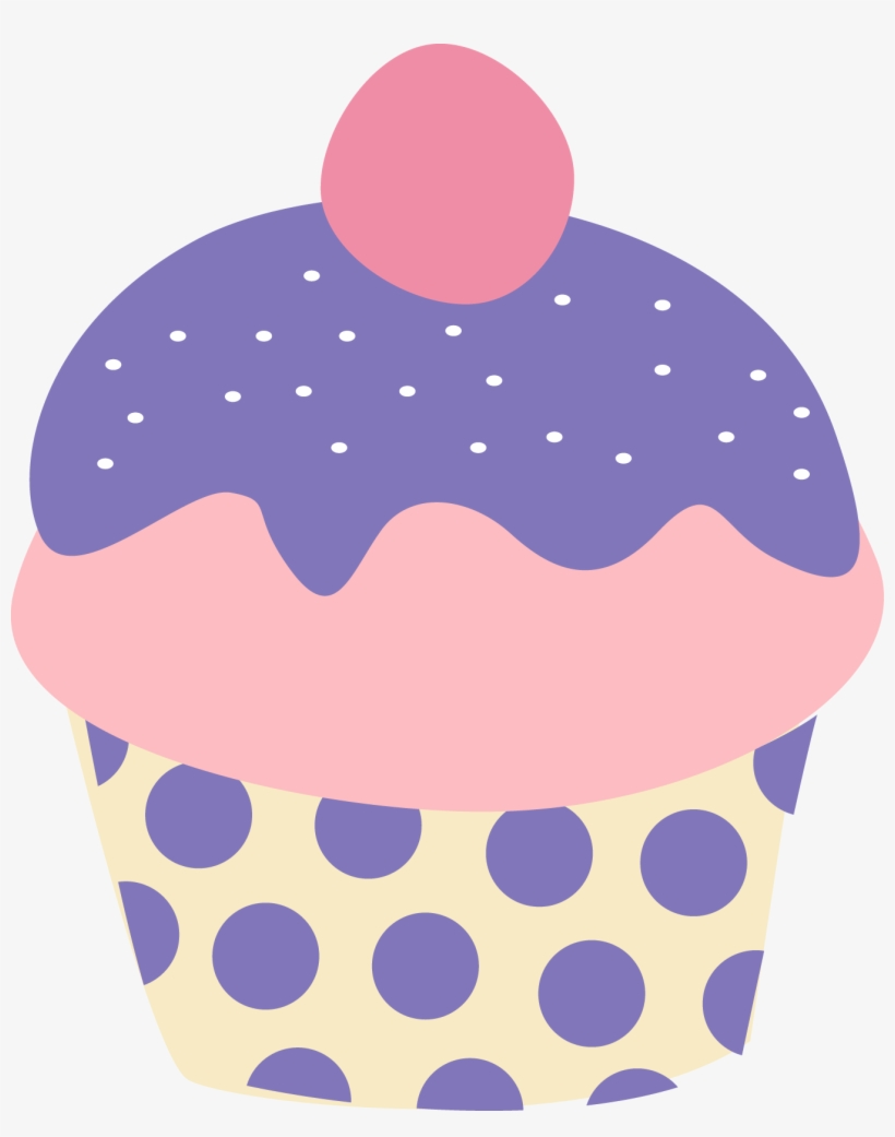 Cupcake Clipart 1st - Clipart Violet Cupcake, transparent png download