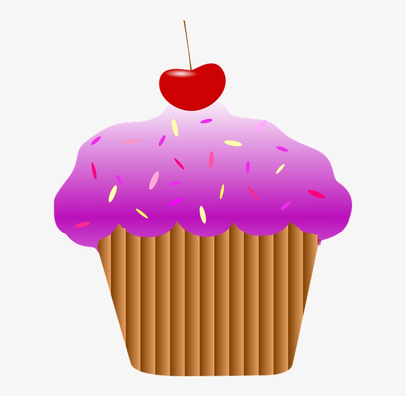 Cupcake Clipart Spring - Cupcakes Png Cereza, transparent png download