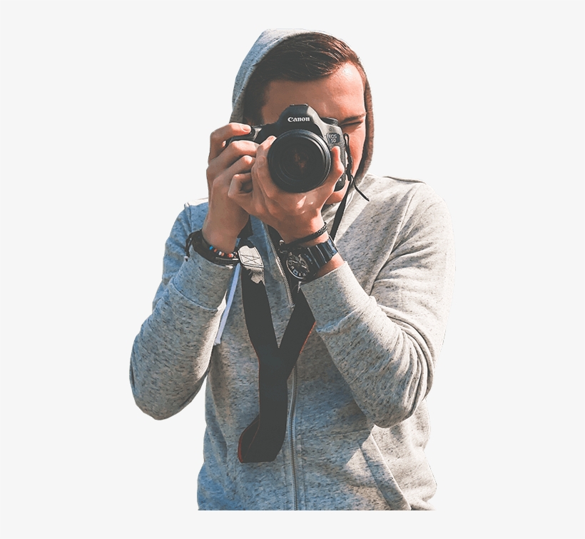 Young-photographer - Photographer Transparent, transparent png download