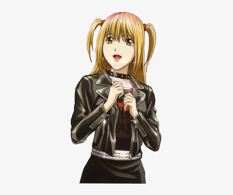 É Uma Idol Japonesa Famosa, Misa Também É Portadora - Anime Death Note Misa, transparent png download