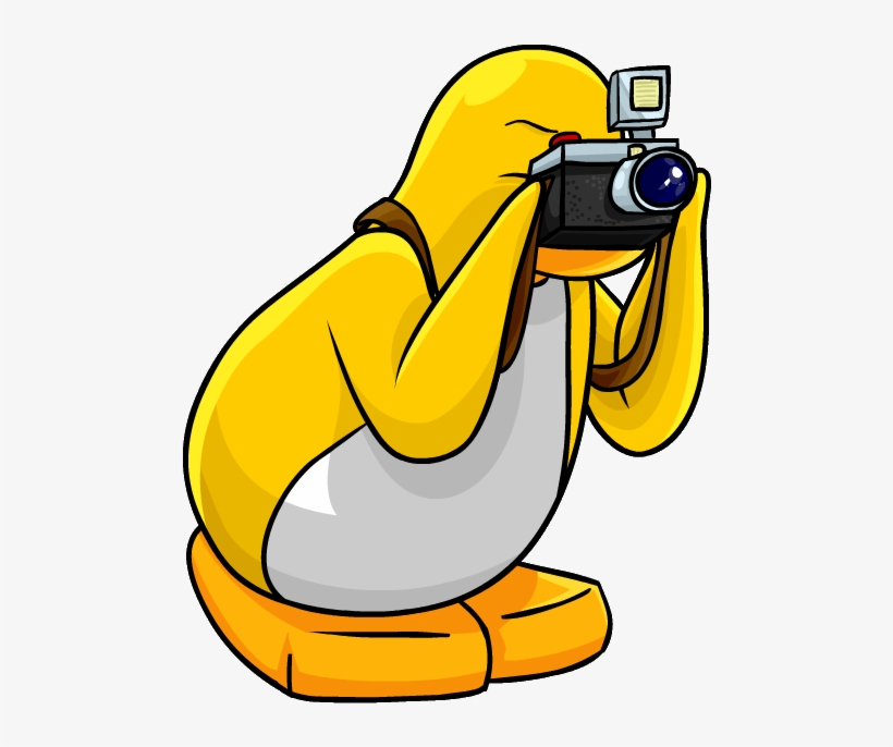 Photographer - Club Penguin, transparent png download
