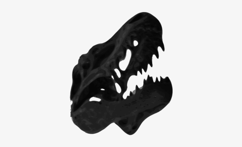 T-rex Skull - Skull, transparent png download