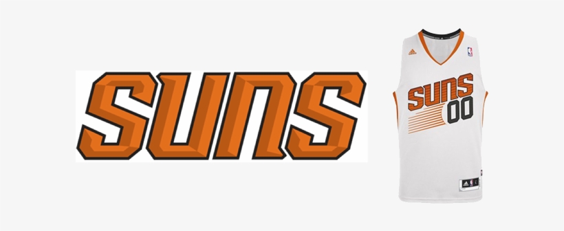 Phoenix Suns Inconsistent Wordmark - Phoenix Suns Transparent Logo, transparent png download