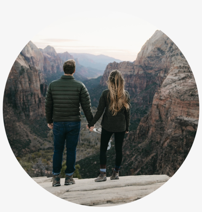 Colby And Jess Photography Zion Elopement Photographer, transparent png download