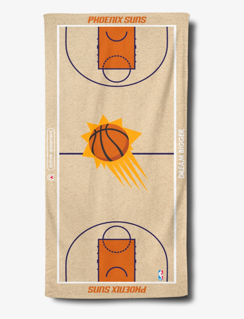 Suns Beach Towel - Phoenix Suns, transparent png download