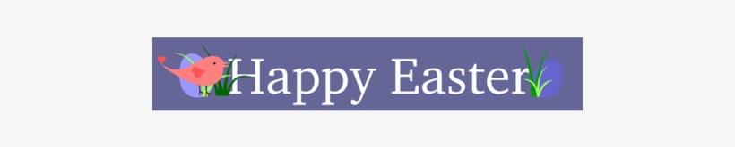 Glückliche Fahnen-anmerkungs-karte Ostern Lila Karte, transparent png download