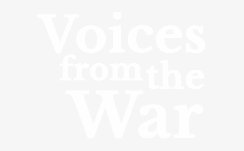Voices From The War Logo - Poster, transparent png download