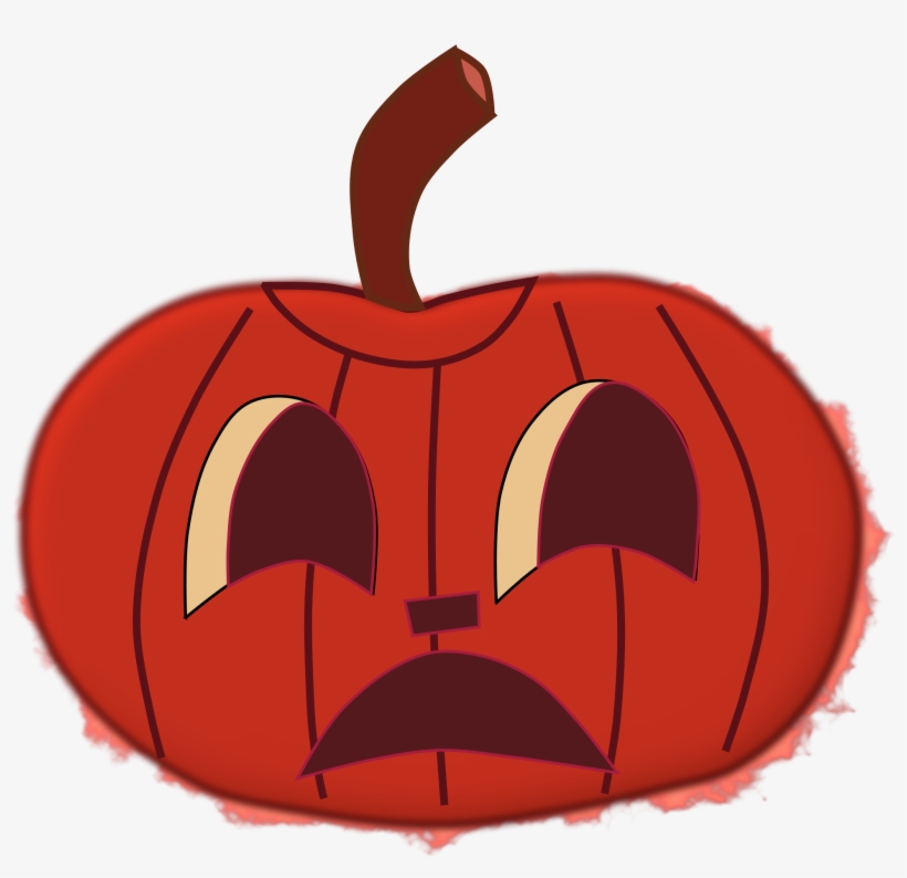 Jack O Lantern Pumpkin Pie Cucurbita Maxima Crookneck - Pumpkin, transparent png download