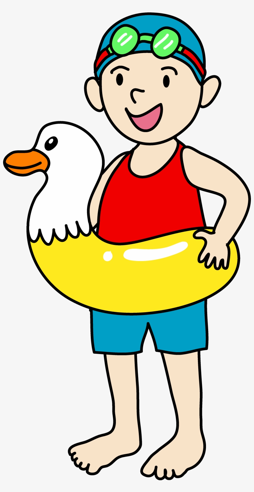 At Getdrawings Com Free For Personal Use - Pool Clipart Boy, transparent png download