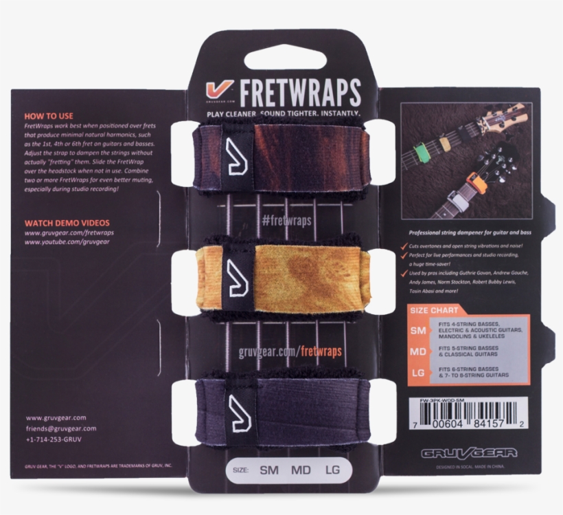 Fretwraps™ String Muters - Fret Wraps, transparent png download
