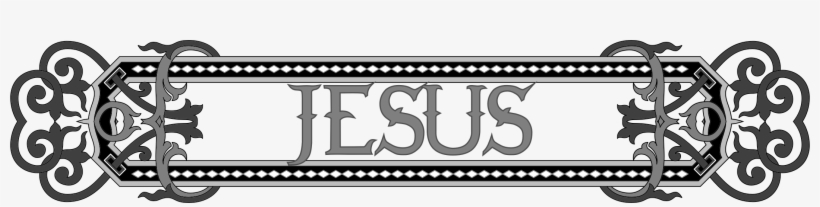 This Free Icons Png Design Of Jesus Nameplate, transparent png download