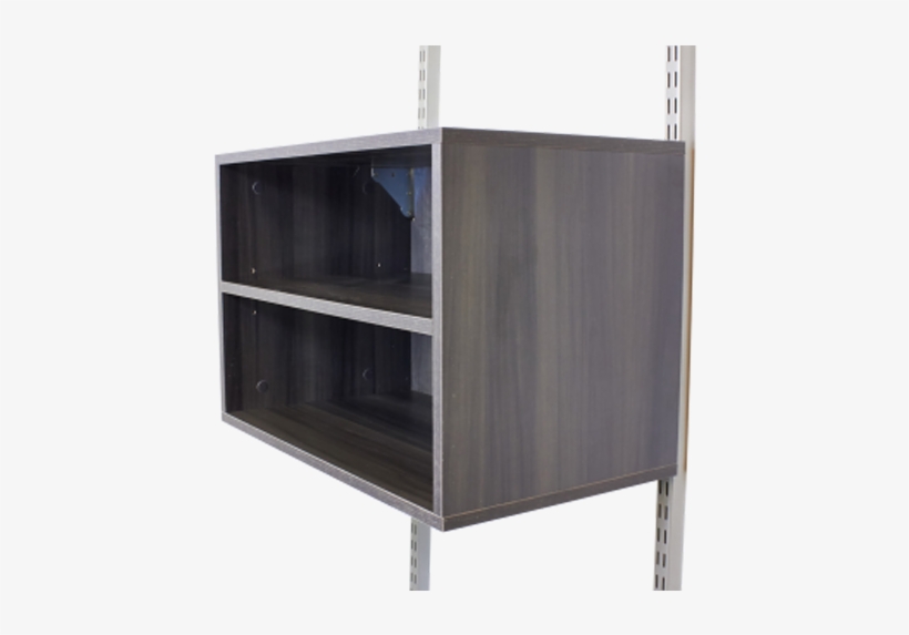 2-shelf Closet Cabinet - 2-shelf Closet Cabinet - Graphite, transparent png download