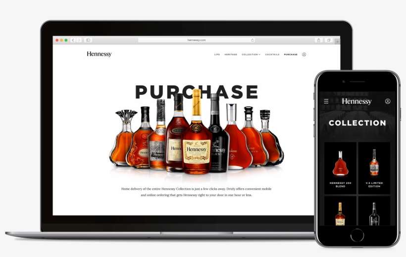 Hennessy Hero Image - Hero Image, transparent png download