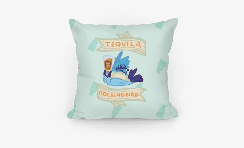 Tequila Mockingbird Pillow - Pillow, transparent png download