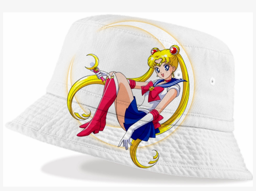 00 Design By Keikomami - Sailor Moon On Crescent Moon Sticker, transparent png download