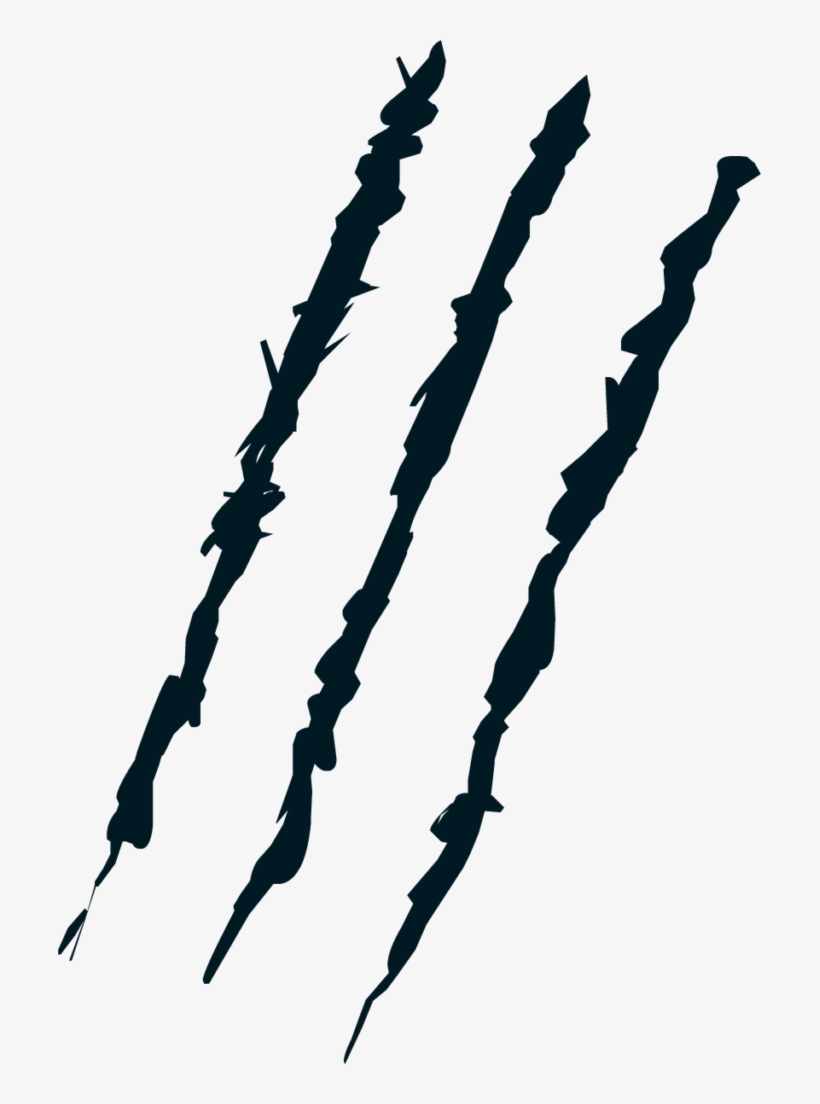 Transparent Claw Scratch Marks Png - Scratch Clipart, transparent png download