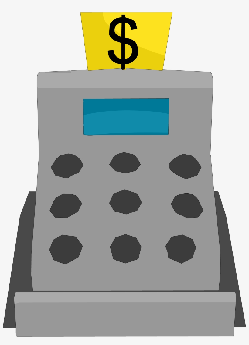 Cash Register - Png - Club Penguin Cash Register, transparent png download
