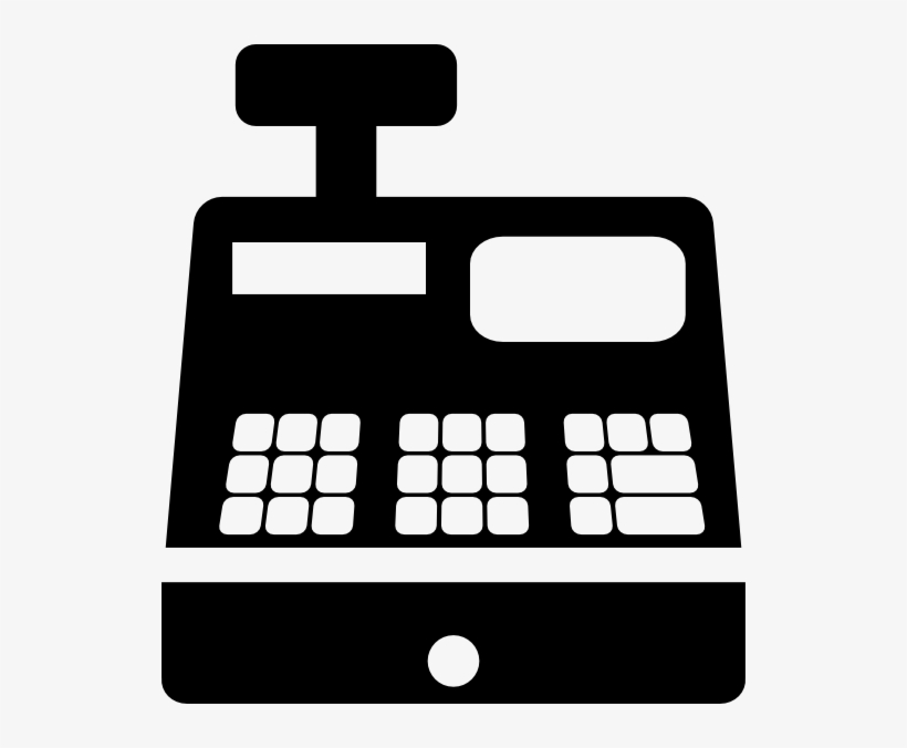 How To Set Use Cash Register Clipart, transparent png download