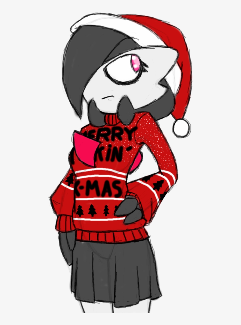 Christmas Sweater By Rangerrudy On Deviantart Png Black - Christmas Jumper, transparent png download