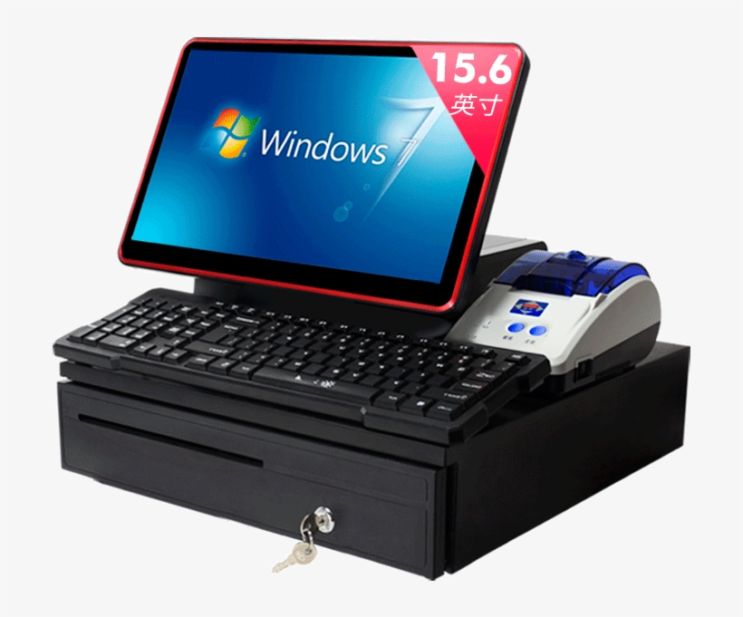 Aibo 7100 Cash Register Machine Touch Screen Smart - Acer Aspire, transparent png download