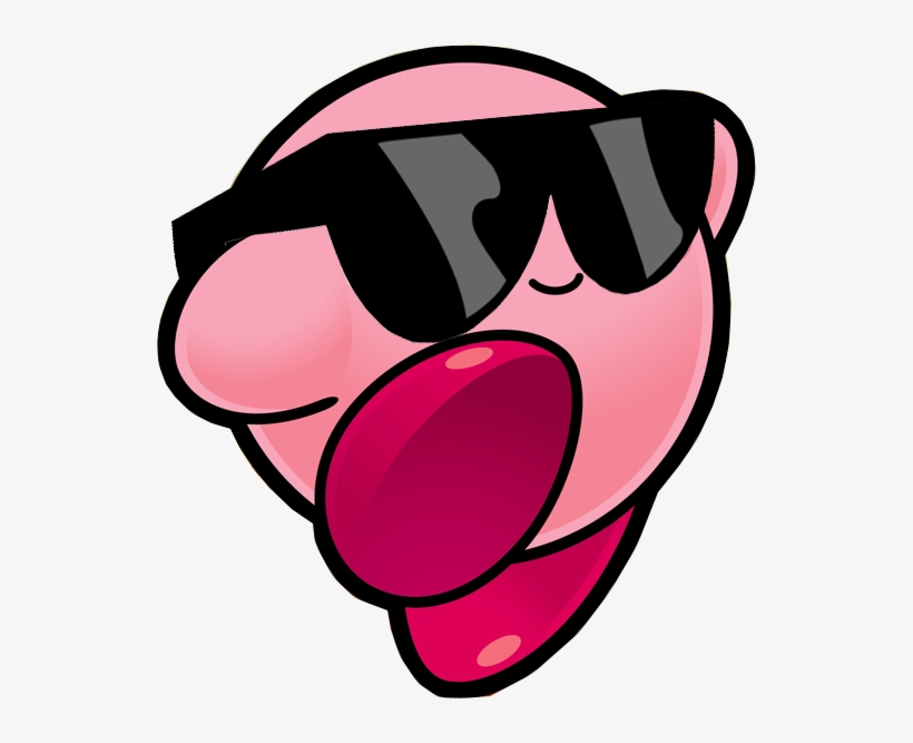 Kirby Png Quality Transparent Images - Kirby With Sunglasses, transparent png download