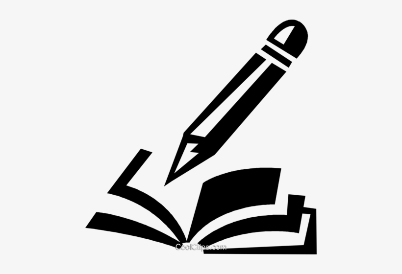 Libro Y Un Lápiz Libres De Derechos Ilustraciones De - Livro E Lapis Png, transparent png download
