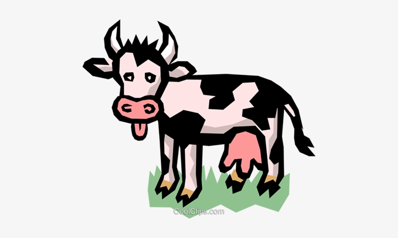 Vaca Leiteira Livre De Direitos Vetores Clip Art Ilustração - Negative Energetic Balance Cows, transparent png download