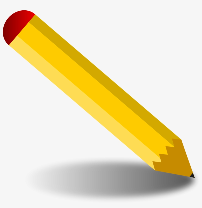 Pencil Or Lapiz Clipart, Vector Clip Art Online, Royalty - Lapis Desenho Sem Fundo, transparent png download