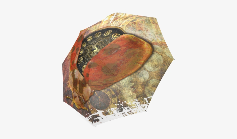 Steampunk Ladybug Foldable Umbrella - Cafepress Steampunk Ladybug Tile Coaster, transparent png download