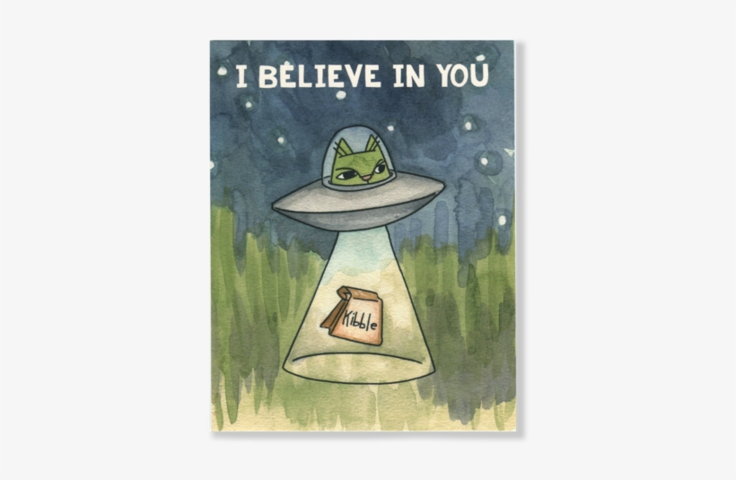 I Believe In You Card - Artist, transparent png download