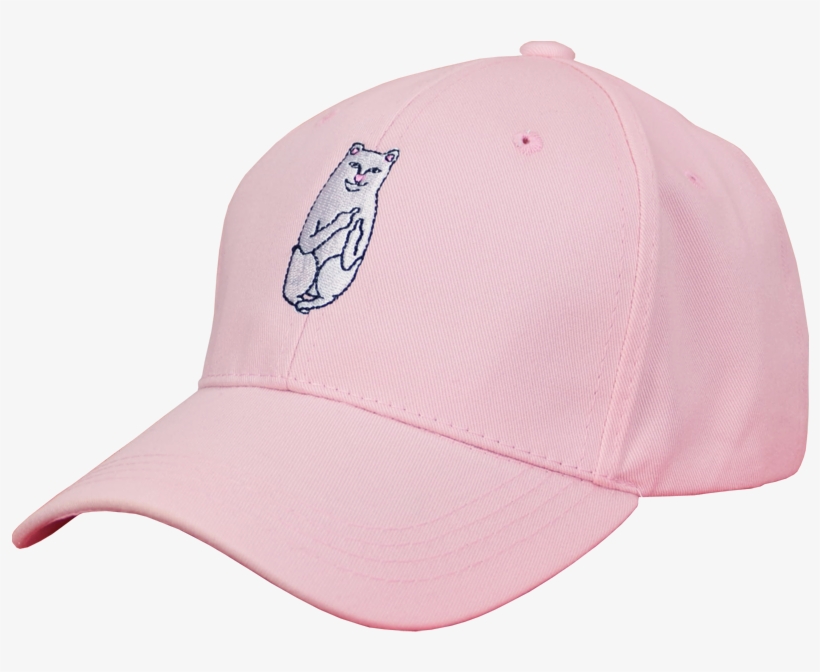 Pink Fuck Off Cat Hat - Hat, transparent png download