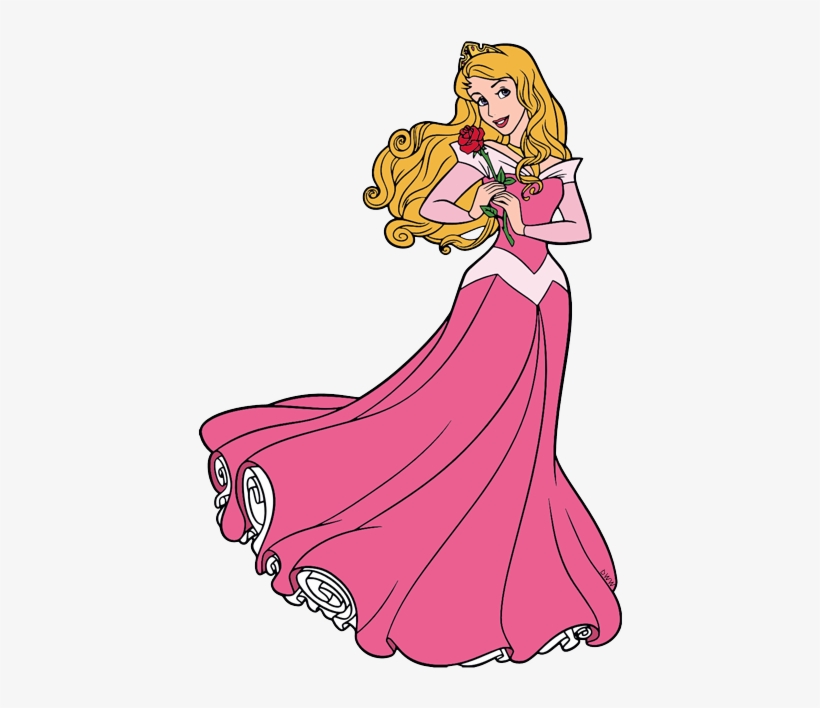 Image - Sleeping Beauty With Rose, transparent png download