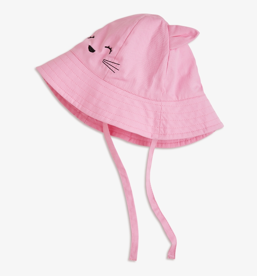 pink bonnet hat